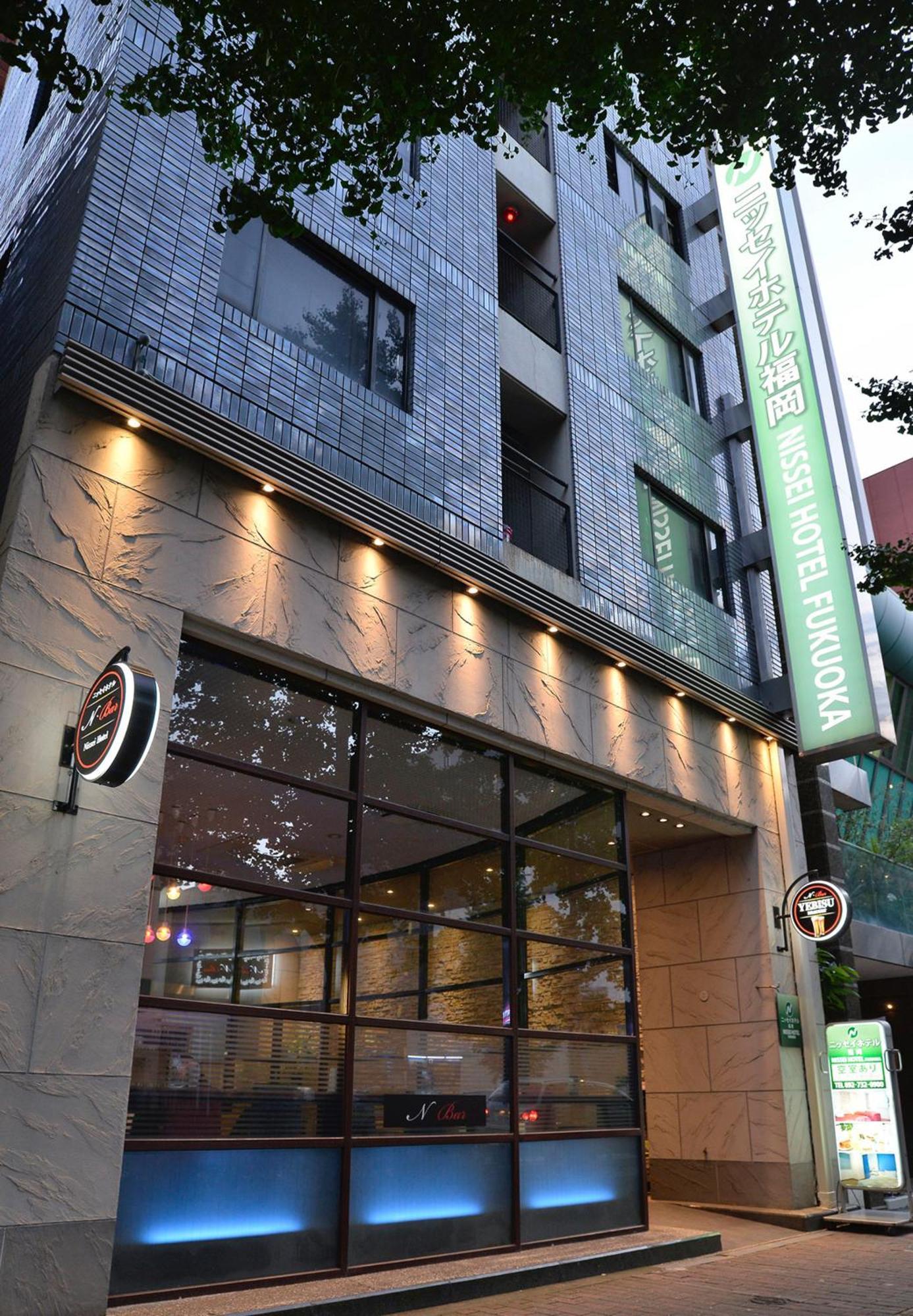 Nissei Hotel Fukuoka Fukuoka  Ngoại thất bức ảnh